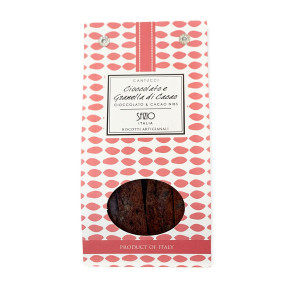 Cantucci cu ciocolată și cacao picături - 220 g Cantucci cu ciocolată și cacao picături - 220 g